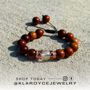 Lunar Reign Wooden Bracelet