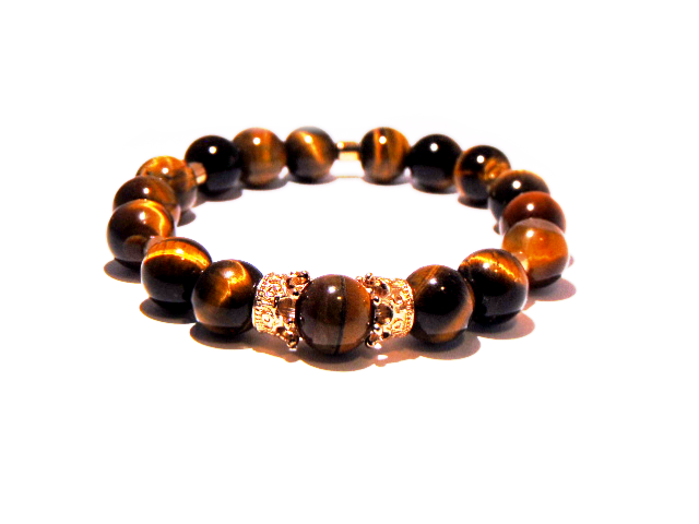 Crown of the Tiger - Tiger's Eye Bracelet