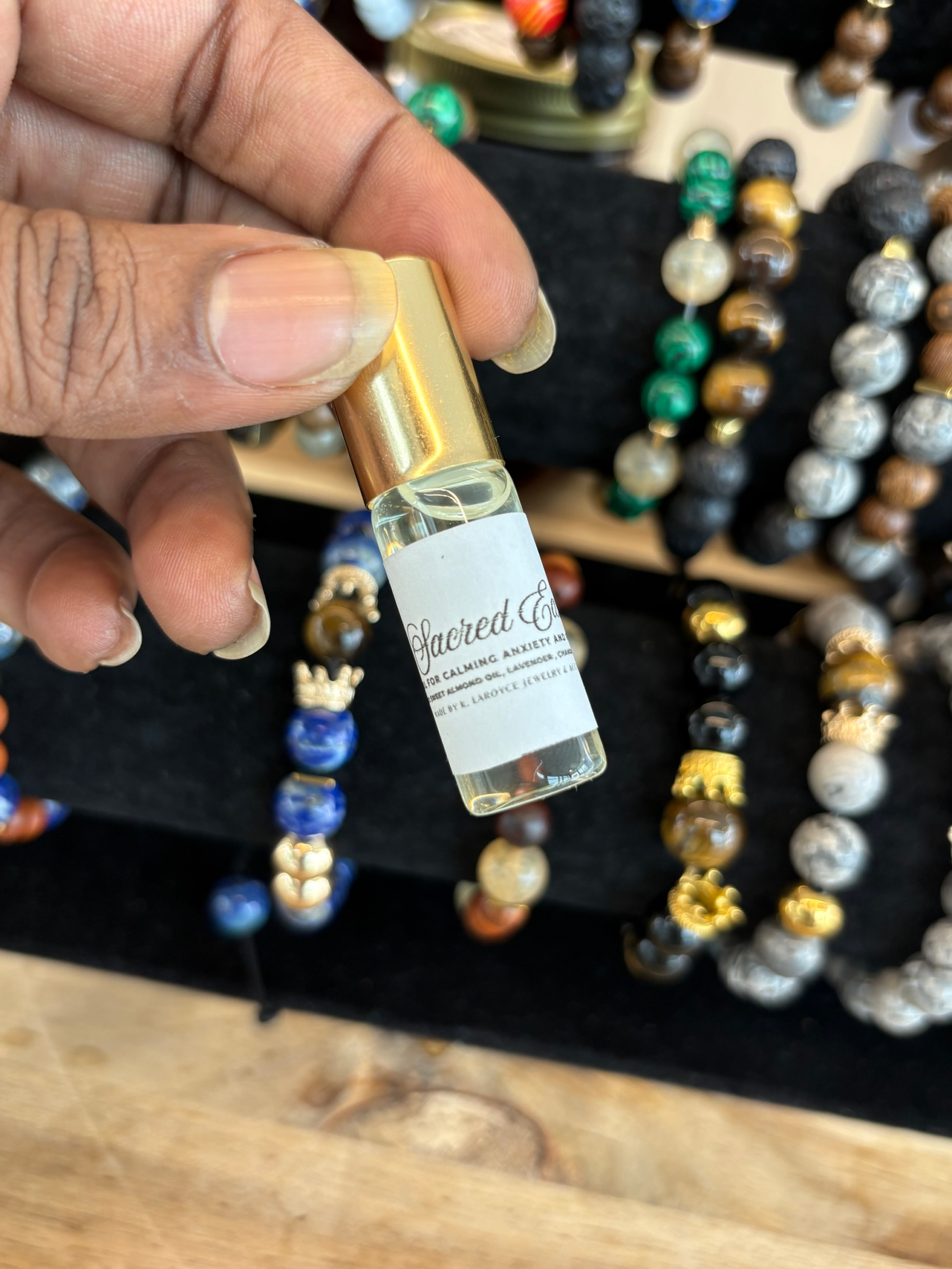 Calm Your Mind with Sacred Ease Oil