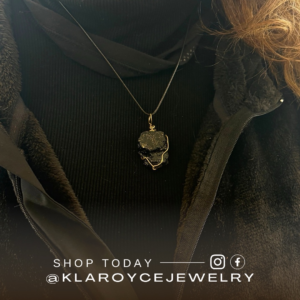 Clean Sweep Black Tourmaline Pendant Necklace