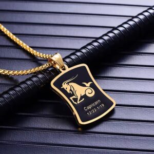 Zodiac Pendant Necklace