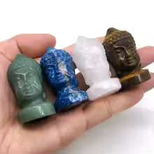 Natural Stone Buddha Figure - 2inch
