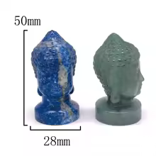 Natural Stone Buddha Figure - 2inch - Image 5