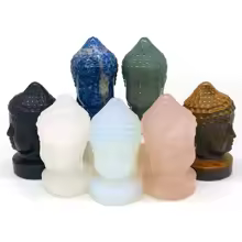 Natural Stone Buddha Figure - 2inch - Image 3