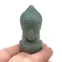 Natural Stone Buddha Figure - 2inch - Image 4